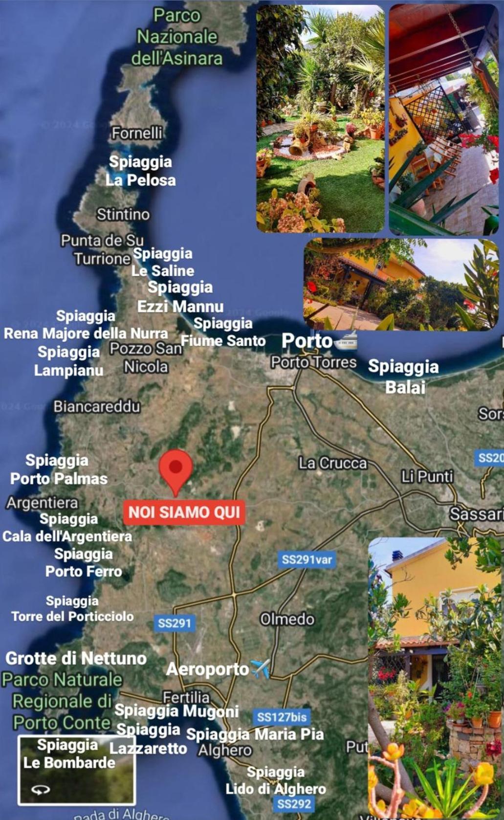 B&B Giomar Sardegna Nord Ovest Campanedda Bagian luar foto